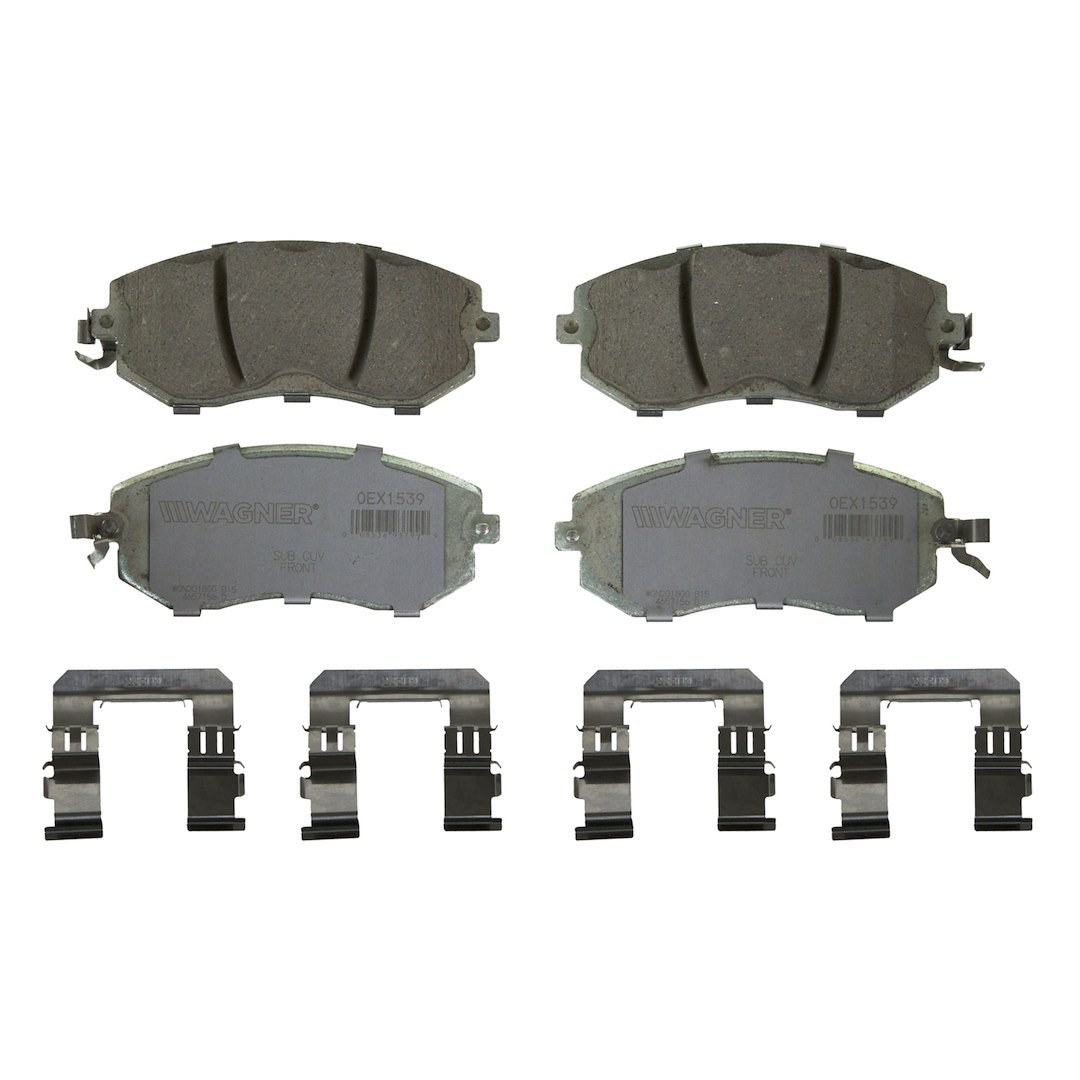Wagner Brake Brake Pad, Oex, Premium Low-Copper Ceramic – OEX1539