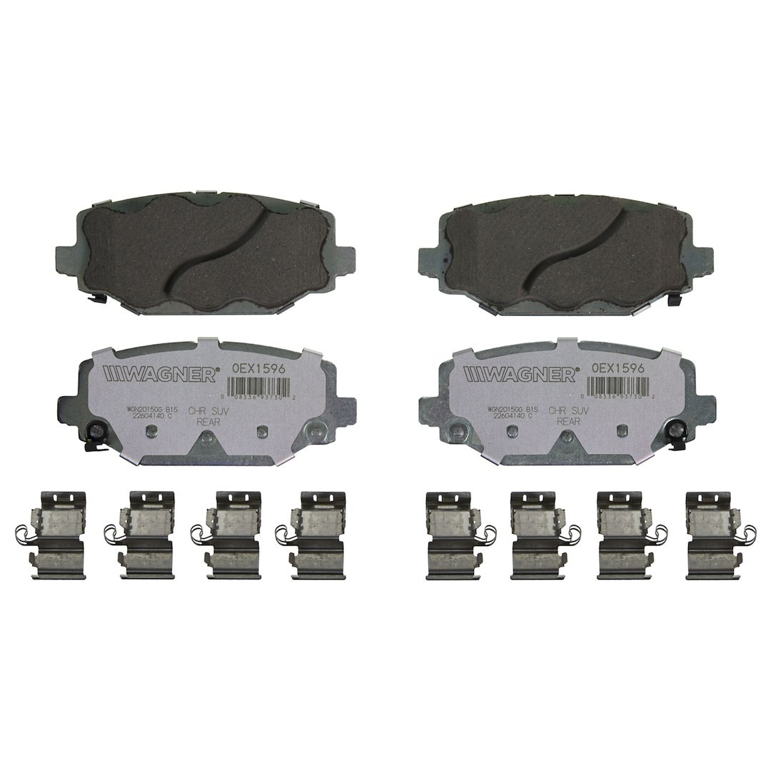 Wagner Brake Brake Pad, Oex, Premium Low-Copper Ceramic – OEX1596