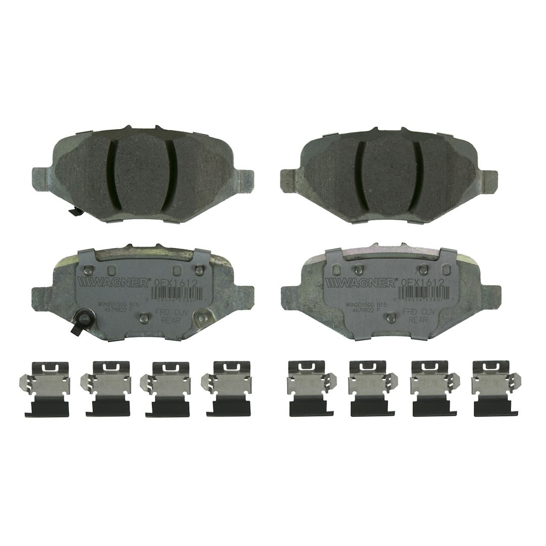 Wagner Brake Brake Pad, Oex, Premium Low-Copper Ceramic – OEX1612