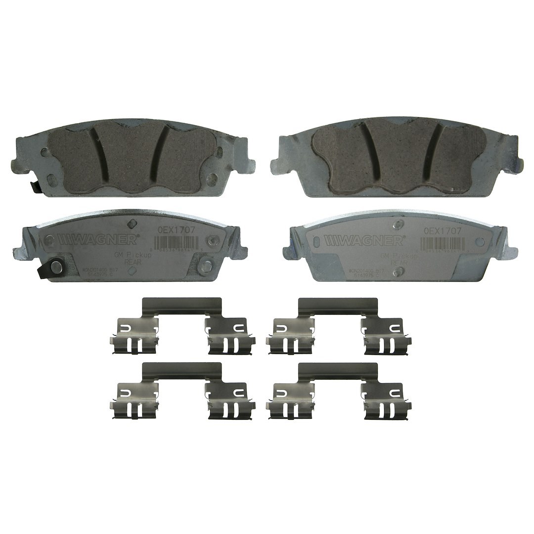 Wagner Brake Brake Pad, Oex, Premium Low-Copper Ceramic – OEX1707