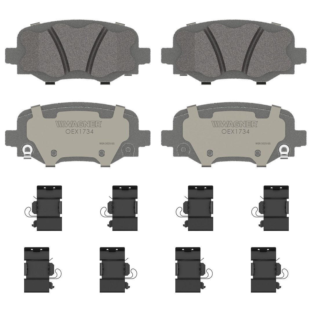 Wagner Brake Brake Pad, Oex – OEX1734