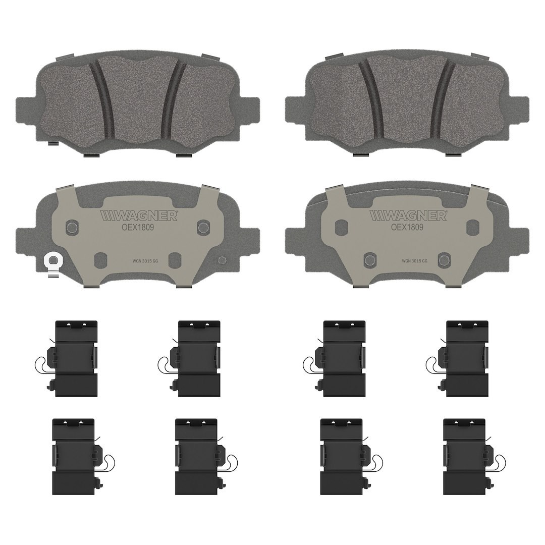 Wagner Brake Brake Pad, Oex, Premium Low-Copper Ceramic – OEX1809
