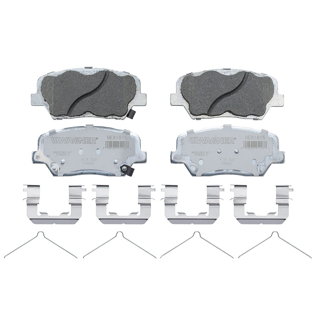 Wagner Brake Brake Pad, Oex, Premium Low-Copper Ceramic – OEX1815