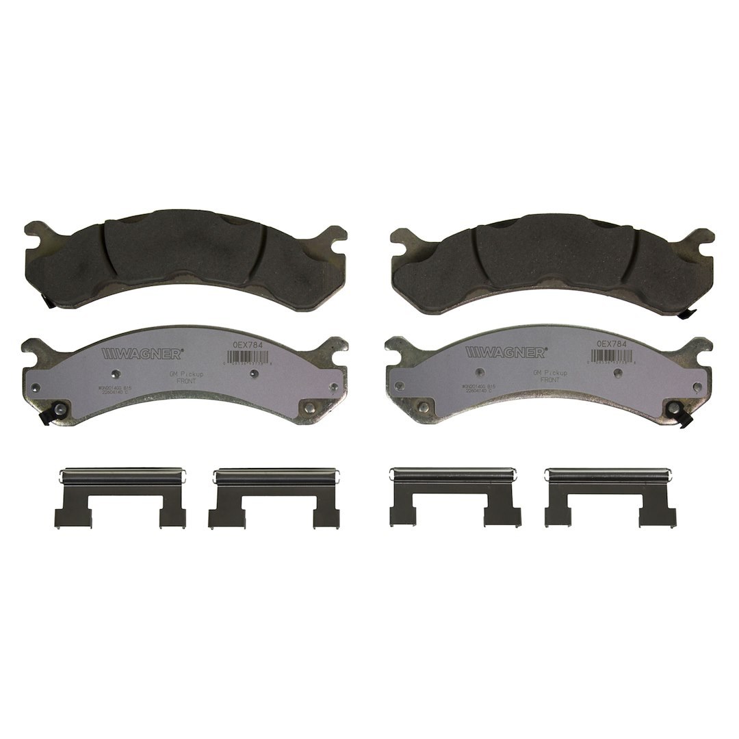 Wagner Brake Brake Pad, Oex, Premium Low-Copper Ceramic – OEX784
