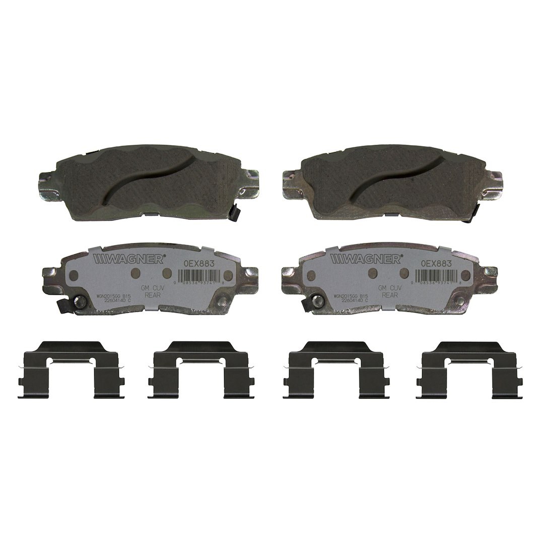 Wagner Brake Brake Pad, Oex, Premium Low-Copper Ceramic – OEX883