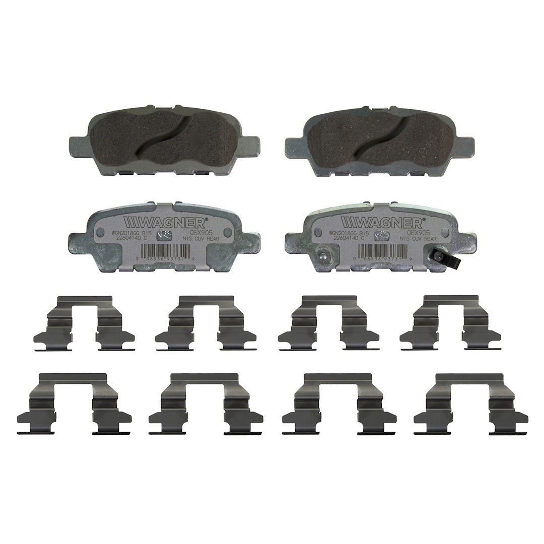 Wagner Brake Brake Pad, Oex, Premium Low-Copper Ceramic – OEX905