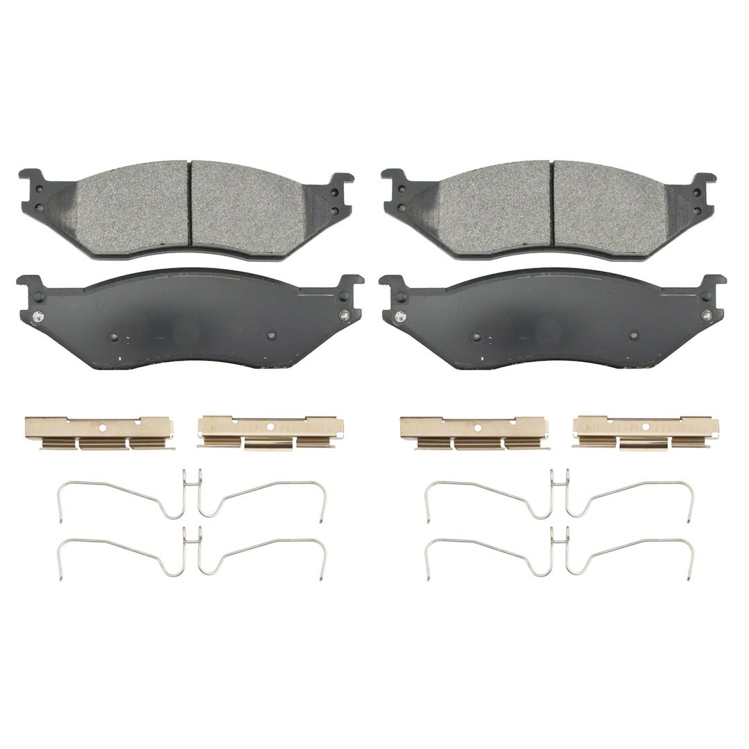 Wagner Brake Brake Pad, Severe Duty, Semi-Metallic, With Installation Kit – SX1066