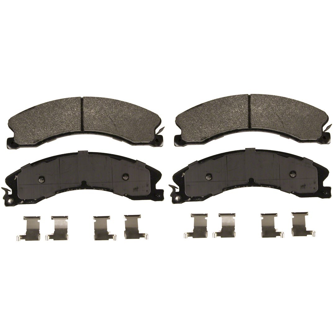 Wagner Brake Brake Pad, Severe Duty, Semi-Metallic, With Installation Kit – SX1411