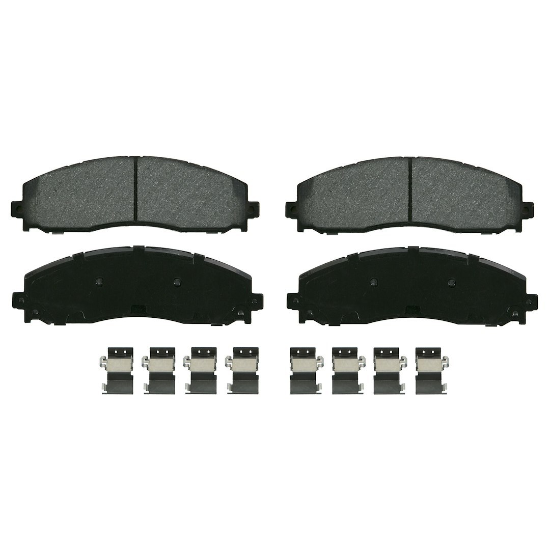 Wagner Brake Brake Pad, Severe Duty, Semi-Metallic, With Installation Kit – SX1691
