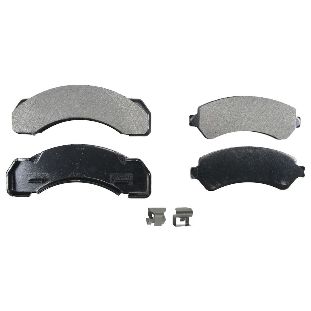 Wagner Brake Brake Pad, Severe Duty, Semi-Metallic, With Installation Kit – SX184