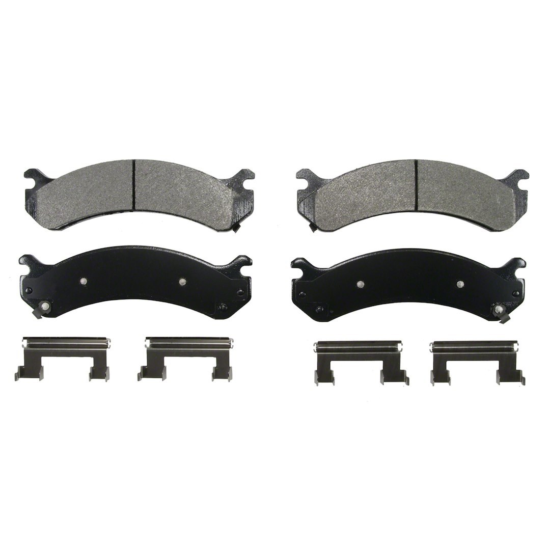 Wagner Brake Brake Pad, Severe Duty, Semi-Metallic, With Installation Kit – SX784