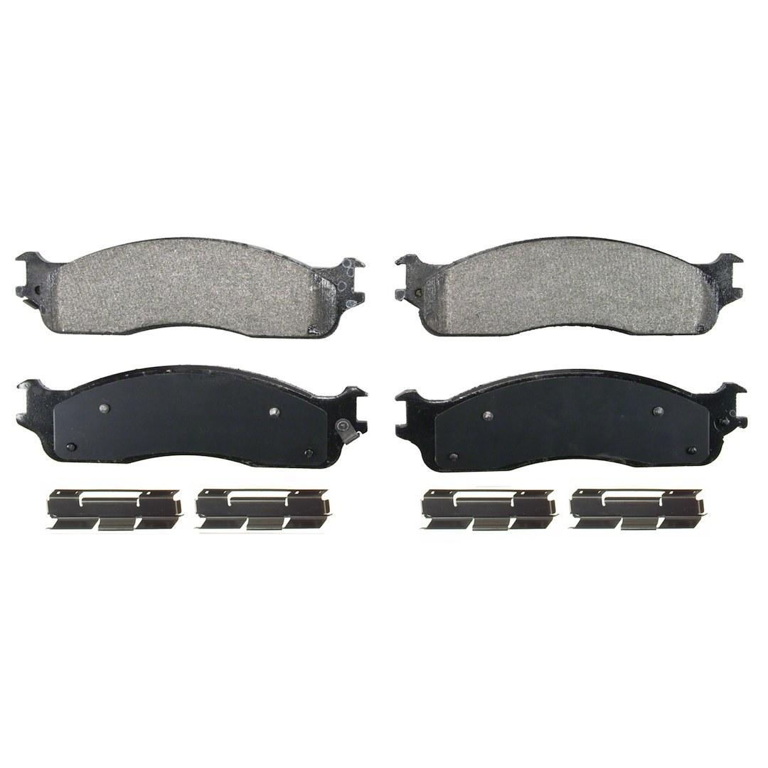 Wagner Brake Brake Pad, Severe Duty, Semi-Metallic, With Installation Kit – SX965