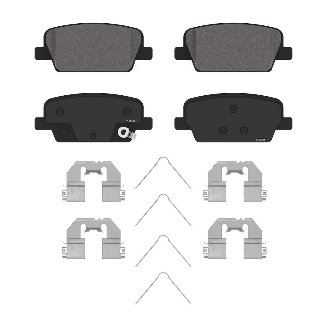 Wagner Brake Brake Pad, Quickstop, Fmsi Number D2199-9440, Ceramic, Set of 4 – ZD2199