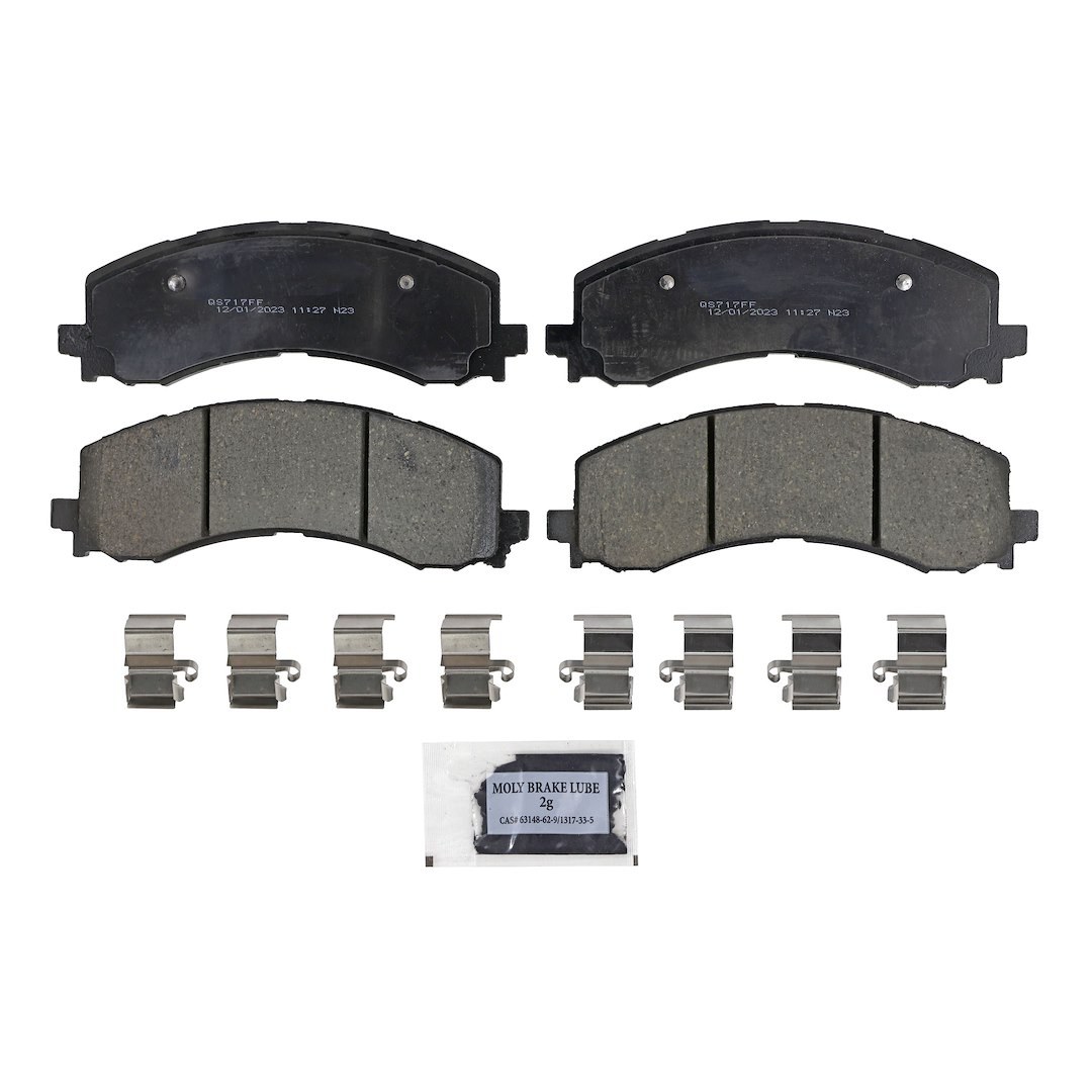 Wagner Brake Brake Pad, Quickstop, Fmsi Number D2382-9610, Ceramic, Set of 4 – ZD2382