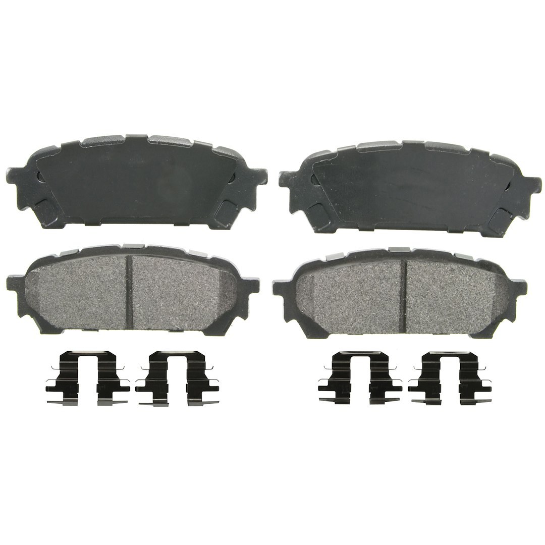 Wagner Brake Brake Pad, Quickstop, Semi-Metallic, With Installation Kit – ZX1004