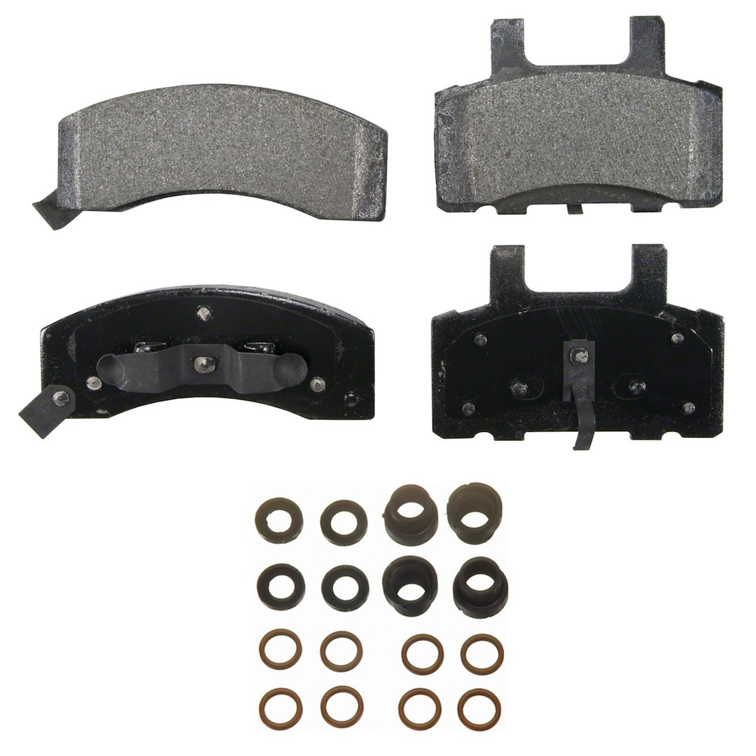 Wagner Brake Brake Pad, Quickstop, Semi-Metallic, With Installation Kit – ZX370