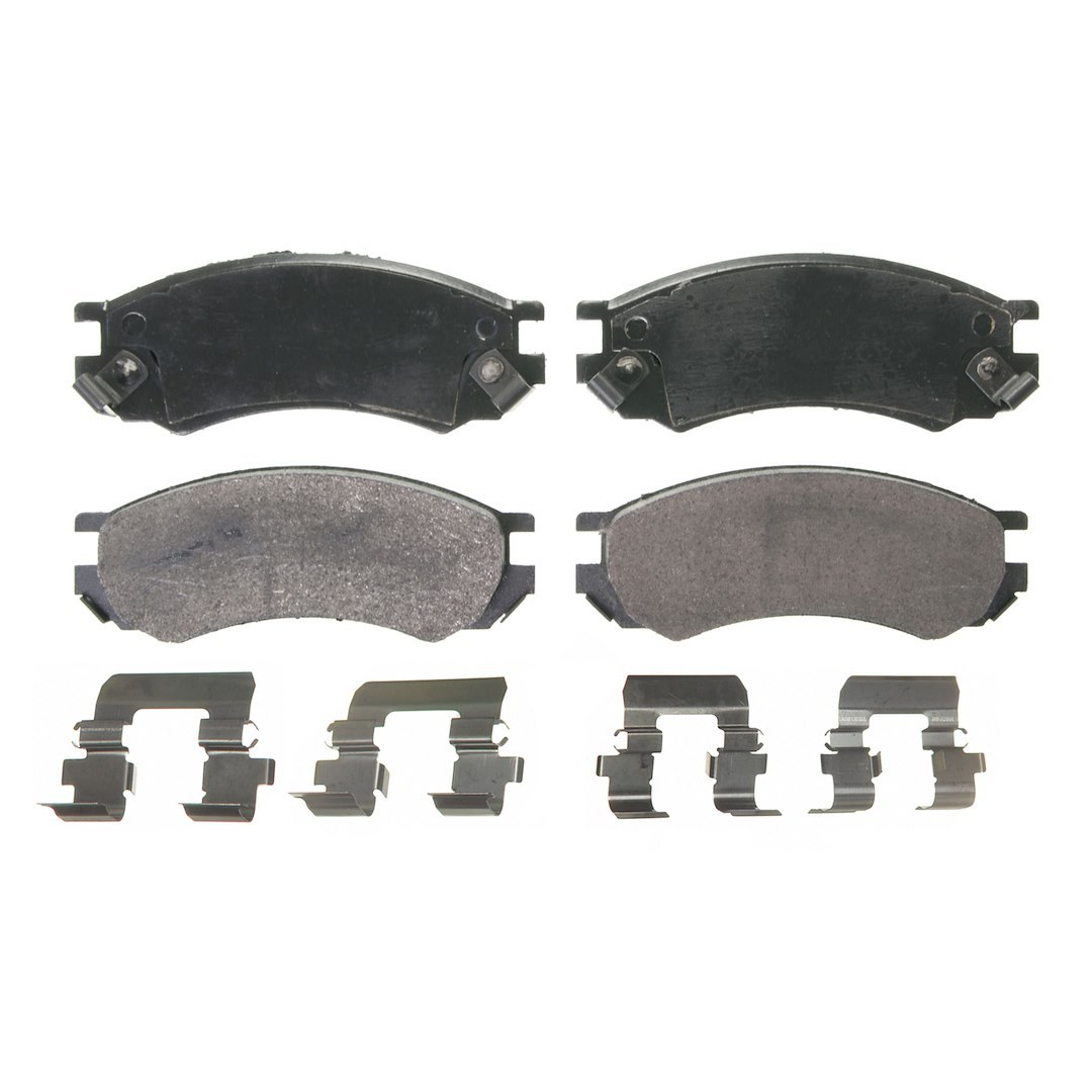 Wagner Brake Brake Pad, Quickstop, Semi-Metallic, With Installation Kit – ZX507