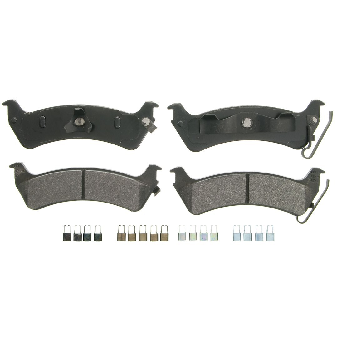Wagner Brake Brake Pad, Quickstop, Semi-Metallic – ZX666