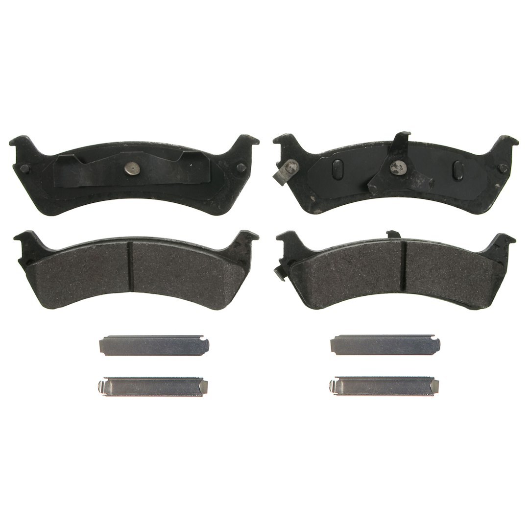 Wagner Brake Brake Pad, Quickstop, Semi-Metallic, With Installation Kit – ZX667