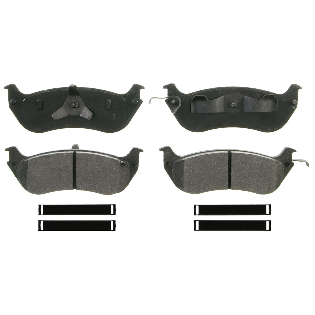 Wagner Brake Brake Pad, Quickstop, Semi-Metallic, With Installation Kit – ZX674