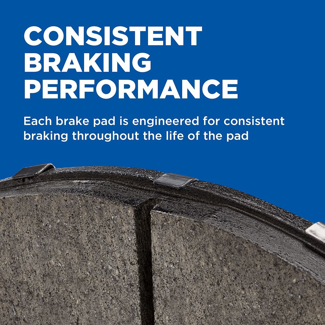Wagner Brake Brake Pad, Quickstop, Semi-Metallic, With Installation Kit – ZX674