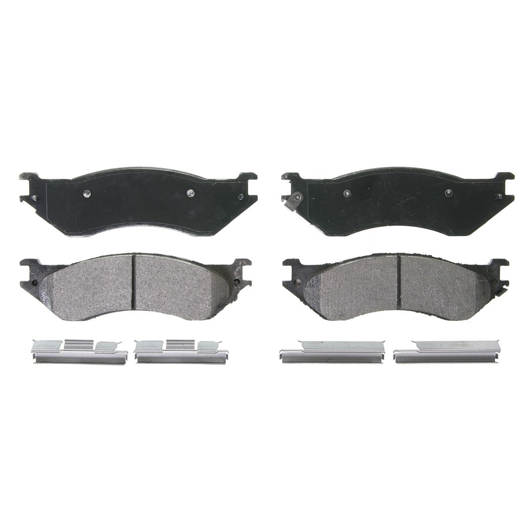 Wagner Brake Brake Pad, Quickstop, Semi-Metallic, With Installation Kit – ZX702A
