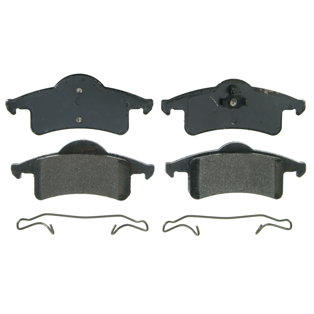 Wagner Brake Brake Pad, Quickstop, Semi-Metallic, With Installation Kit – ZX791