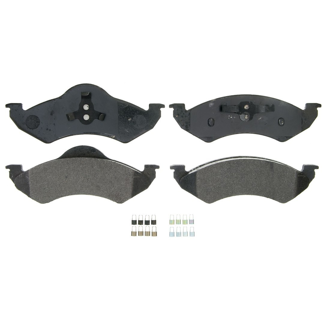 Wagner Brake Brake Pad, Quickstop, Semi-Metallic, With Installation Kit – ZX820