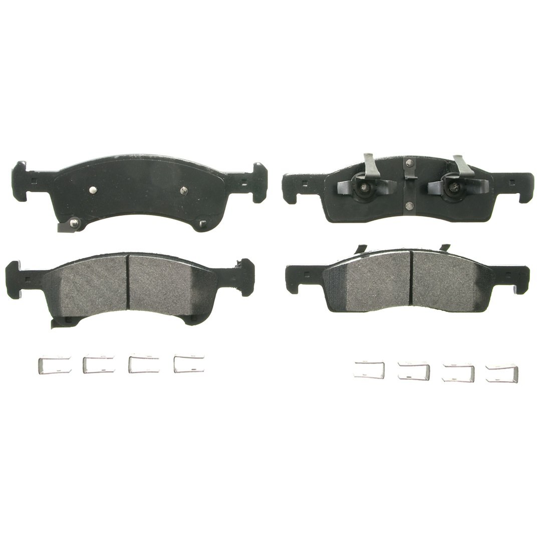 Wagner Brake Brake Pad, Quickstop, Semi-Metallic, With Installation Kit – ZX934