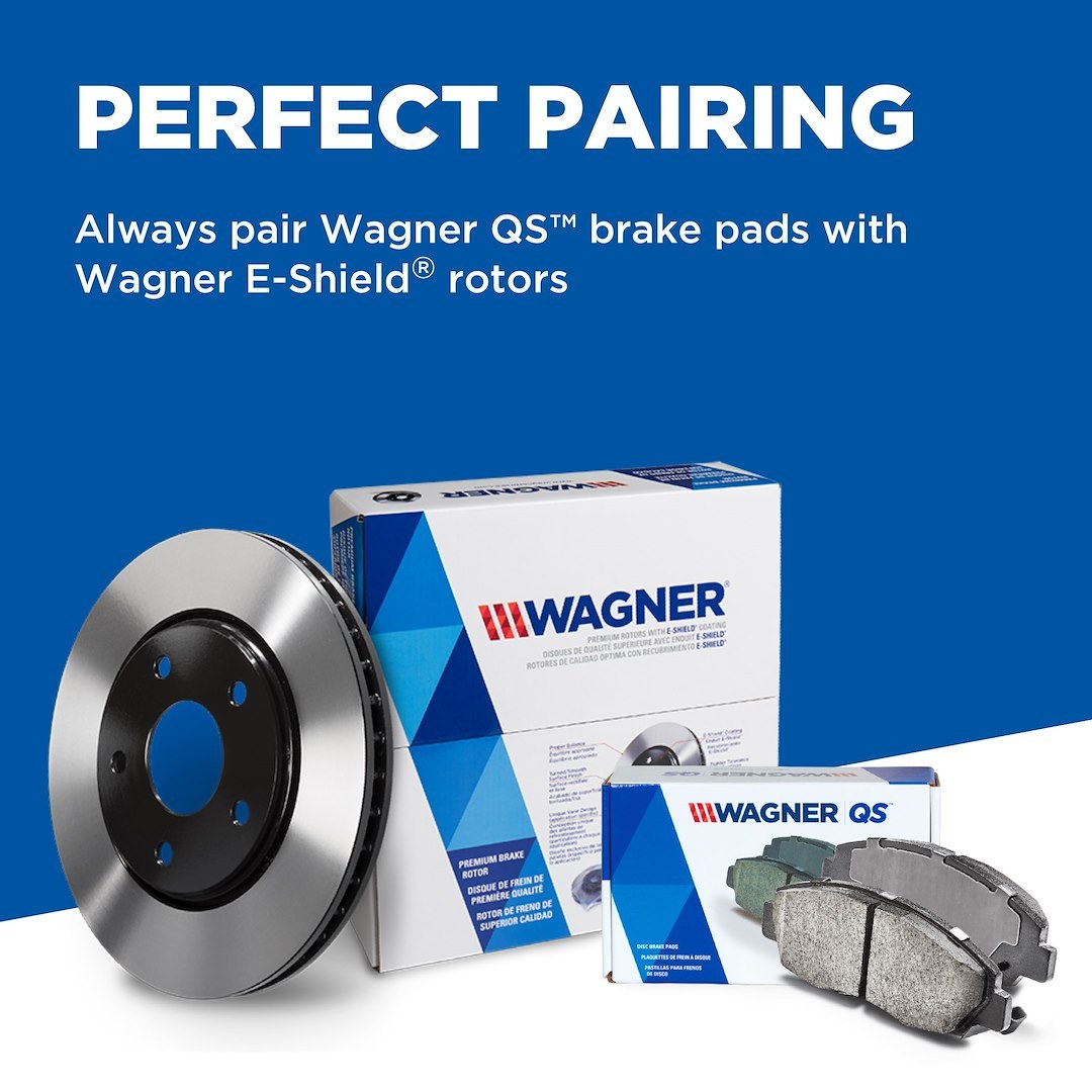 Wagner Brake Brake Pad, Quickstop, Semi-Metallic, With Installation Kit – ZX934