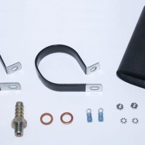 Walbro Fuel Pump Mounting Bracket, For Use with Walbro GSL392 Fuel Pumps, With Mounting Brackets/ Fuel Pump Insulating Sleeve/ Barb Fittings – 400-939