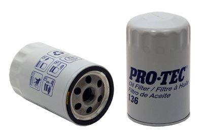 WIX Filters Oil Filter, Spin-On Style, Single – 136