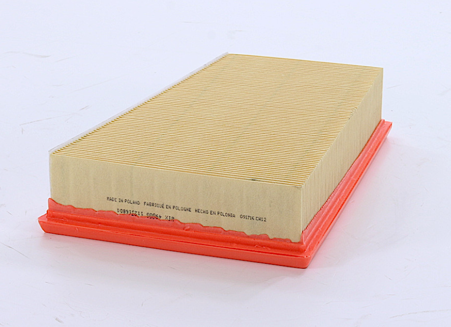 WIX Filters Air Filter, OEM Replacement, Tan, Paper, Unique, 9.56 Inch Length X 7.55 Inch Width X 2.28 Inch Height – 49000