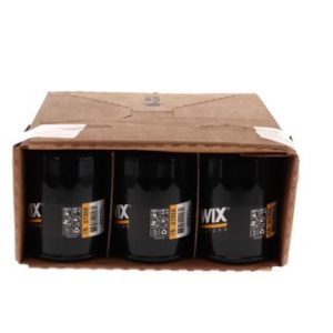 WIX Filters Oil Filter, Spin-On Style, Enhanced Cellulose Media, With Anti Drain Back Valve, With 8-11 PSI Bypass Valve, Without Removal Nut – 57356MP