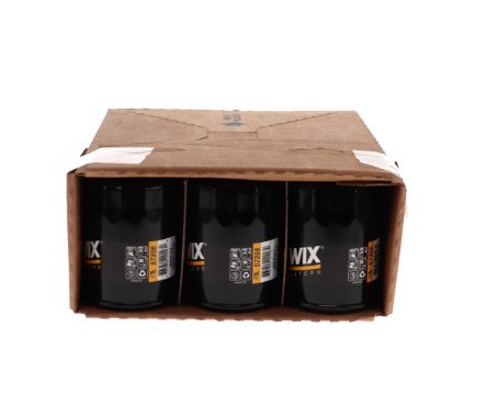 WIX Filters Oil Filter, Spin-On Style, Enhanced Cellulose Media, With Anti Drain Back Valve, With 8-11 PSI Bypass Valve, Without Removal Nut – 57356MP