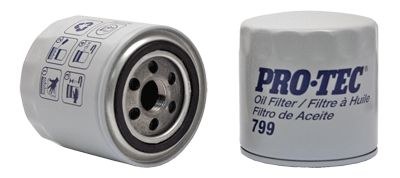 WIX Filters Oil Filter, 22 X 1.5 Millimeter Thread Size, 3.7 Inch Height, Spin-On Style, Single – 799