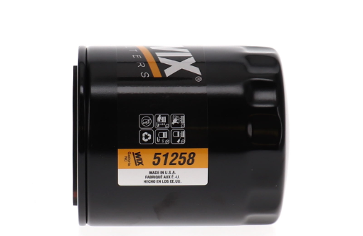 WIX Filters Oil Filter, Spin-On Style, 21 Micron Rating, With Anti Drain Back Valve, 3.66 Inch Outside Diameter X 4.33 Inch Height – PXL51258