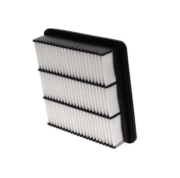 WIX Filters Air Filter, Panel Type, Synthetic, Rectangular, 8.465 Inch Length X 7.815 Inch Width X 1.96 Inch Height, Black Housing – WA11233