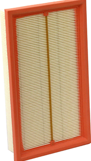 WIX Filters Air Filter, Disposable, Orange/ Yellow, Cellulose, Rectangular, 11.9 Inch Length X 6.81 Inch Width X 2.41 Inch Height – WA12122