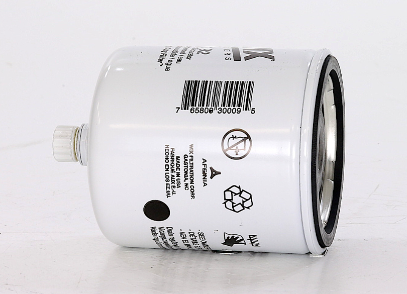 WIX Filters Fuel Filter, Spin-On Fuel/ Water Separator, 4.088 Inch Height X 2.985 Inch Outside Diameter Top, 300 PSI Burst Pressure – 33192