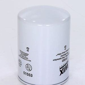 WIX Filters Hydraulic Fluid Filter, For Use with Heavy Duty, Spin-On Style, 5.209 Inch Height X 3.663 Inch Outside Diameter Top – 51553