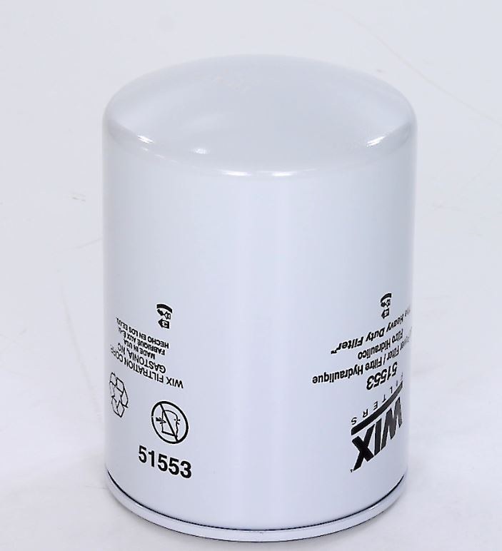 WIX Filters Hydraulic Fluid Filter, For Use with Heavy Duty, Spin-On Style, 5.209 Inch Height X 3.663 Inch Outside Diameter Top – 51553