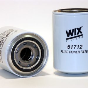 WIX Filters Hydraulic Fluid Filter, For Use with Ford Tractors/ Massey Ferguson Tractors, Spin-On – 51712