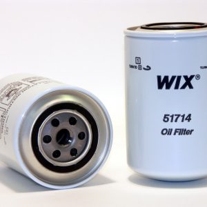 WIX Filters Oil Filter, Spin-On, 6.605 Inch Height X 4.282 Inch Outer Diameter Top, 32 Micron Element – 51714