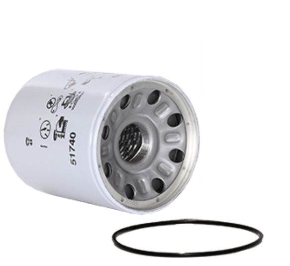 WIX Filters Hydraulic Fluid Filter, For Use Caterpillar Equipment/ John Deere Tractors, Spin-On Style, Microglass – 51740