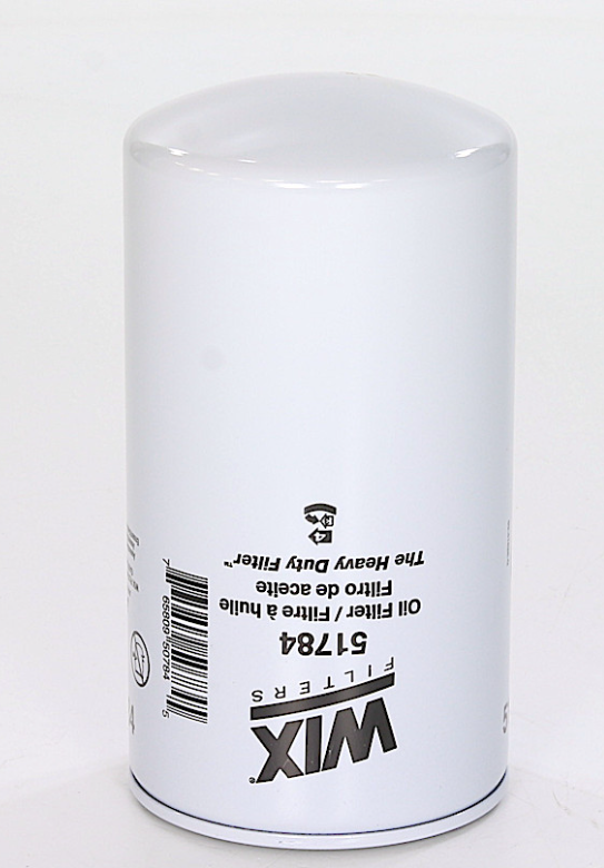 WIX Filters Oil Filter, Spin-On Style, 6.987 Inch Height X 3.674 Inch Outside Diameter Top, 345 PSI Burst Pressure, 24 Micron Element – 51784