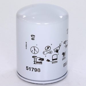 WIX Filters Oil Filter, Spin-On, 5.968 Inch Height X 4.282 Inch Outer Diameter Top, 32 Micron Element, 420 PSI Burst Pressure – 51798