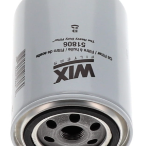 WIX Filters Oil Filter, Spin-On Style, 5.189 Inch Height X 3.663 Inch Outside Diameter Top, 290 PSI Burst Pressure, 21 Micron Element – 51806