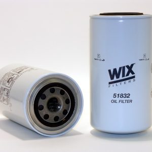 WIX Filters Oil Filter, Spin-On, 8.05 Inch Height X 4.315 Inch Outside Diameter, 32 Micron Element, 310 PSI Burst Pressure – 51832