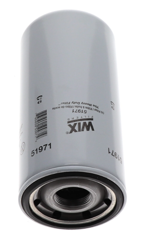 WIX Filters Oil Filter, Spin-On, 10.345 Inch Height X 4.658 Inch Outside Diameter Top, 17 Micron Element, 310 PSI Burst Pressure, Set of 2 – 51971